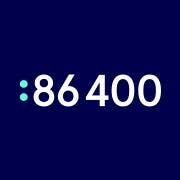 86 400 logo
