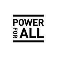 Power for All logo
