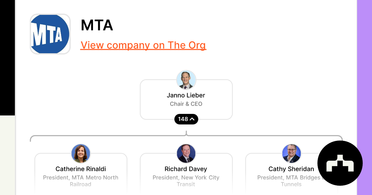 MTA Org Chart, Teams, Culture & Jobs The Org