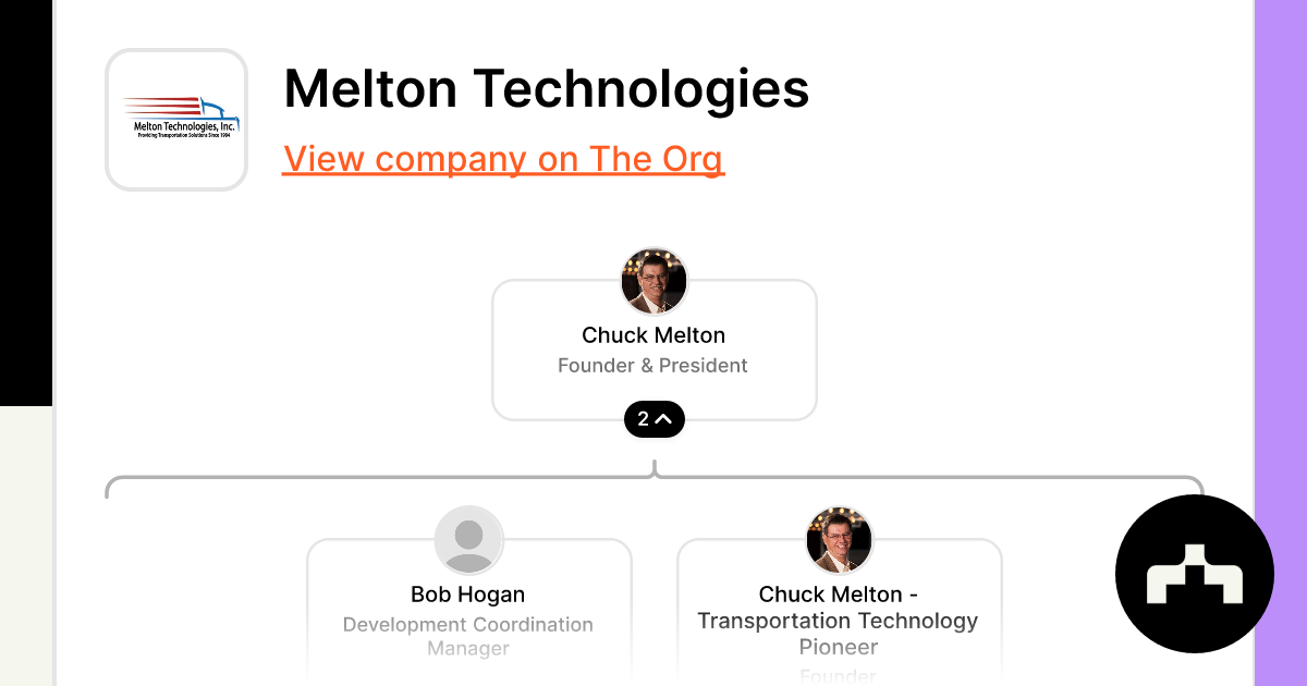 Melton Technologies - Org Chart, Teams, Culture & Jobs | The Org