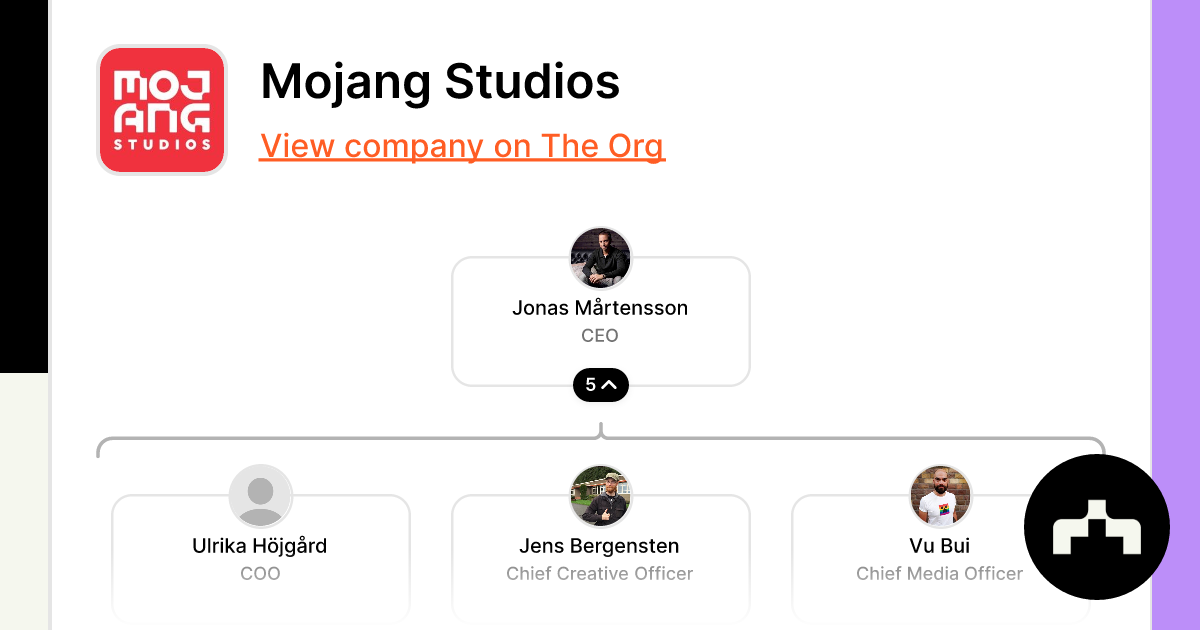 Jobs at Mojang Studios