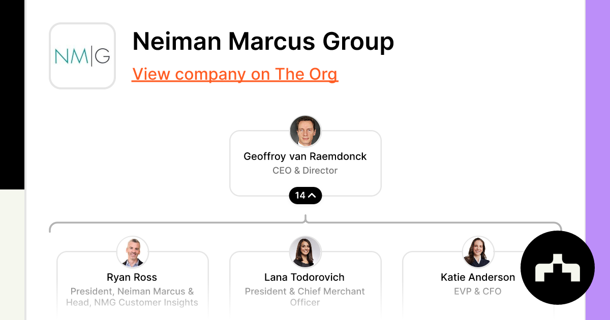 Geoffroy van Raemdonck - Chief Executive Officer - Neiman Marcus Group