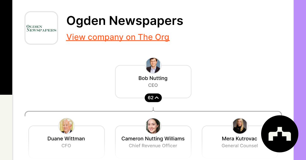 Leadership  The Ogden Newspapers