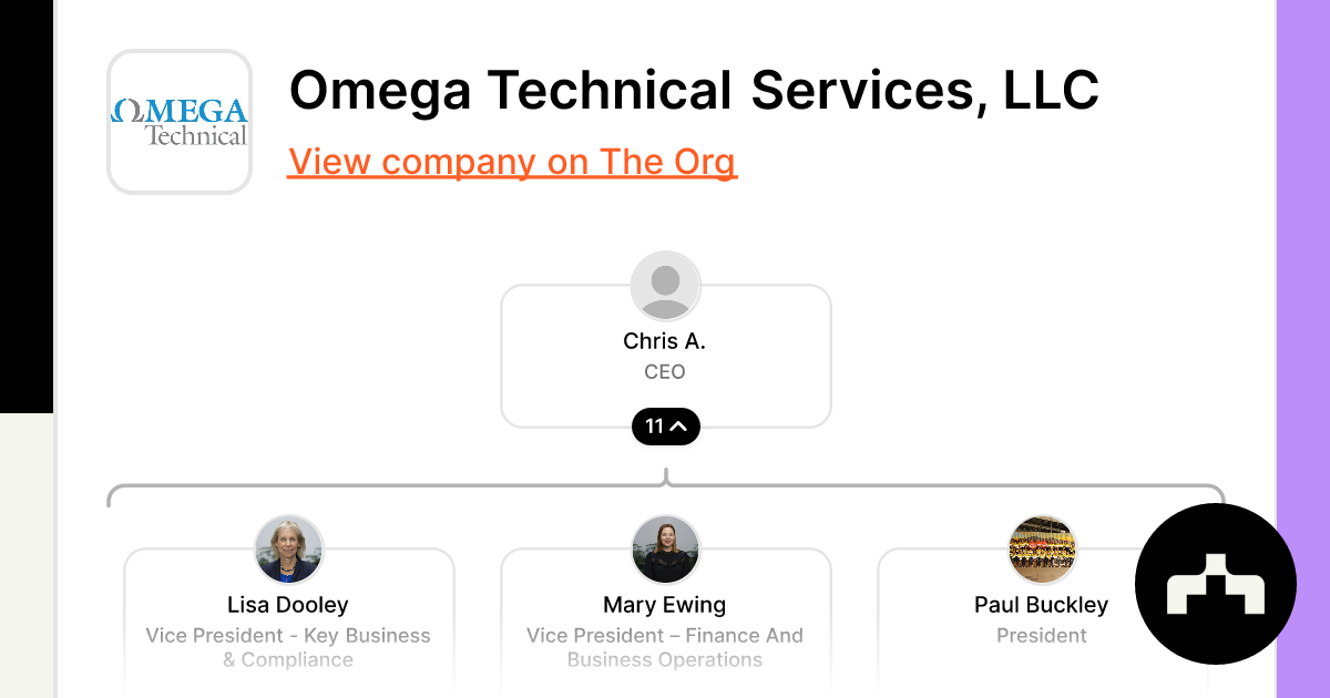 Omega Technical Services LLC Org Chart Teams Culture Jobs