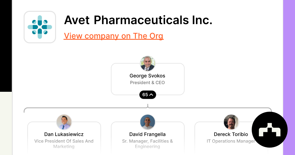 Avet Pharmaceuticals Inc. Org Chart Teams Culture Jobs The Org