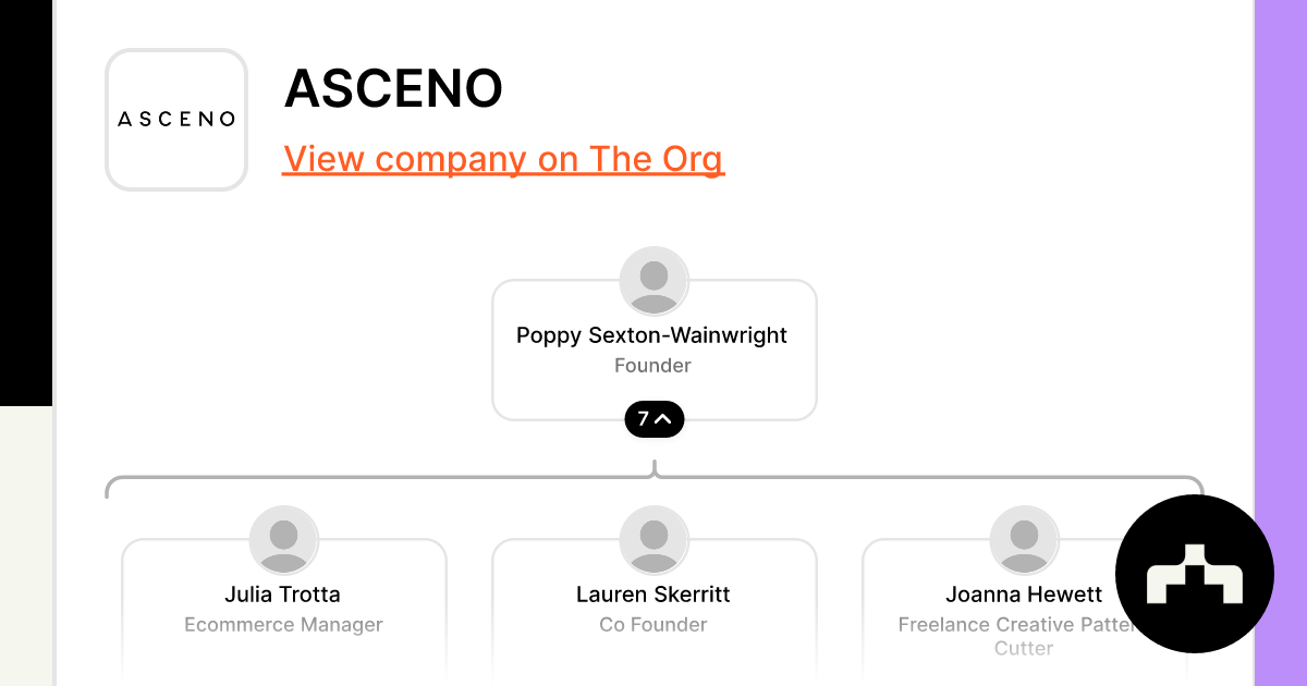 ASCENO Org Chart Teams Culture Jobs The Org