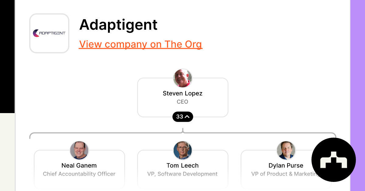 Steve Lopez - Chief Executive Officer at Adaptigent