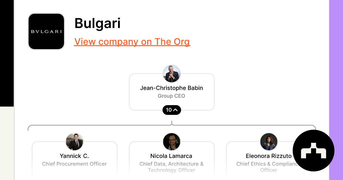 Bulgari  Company Profile - Wholesale Managers