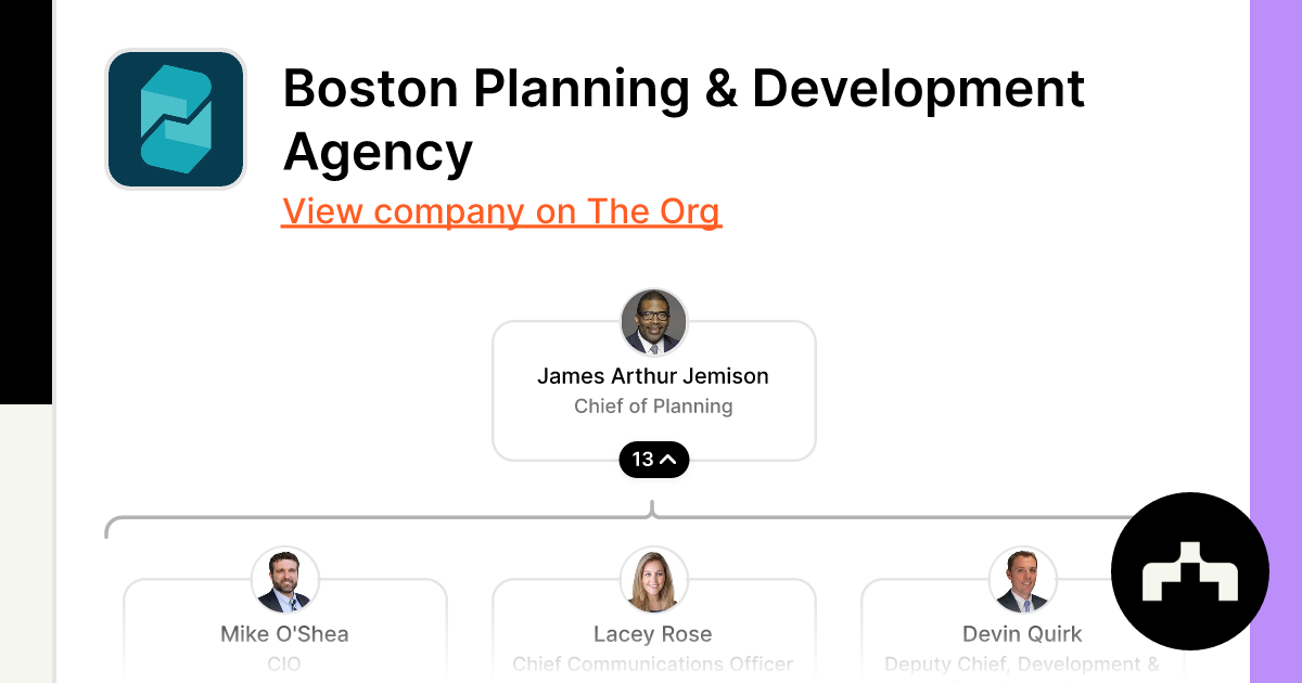 At a Glance  Boston Planning & Development Agency
