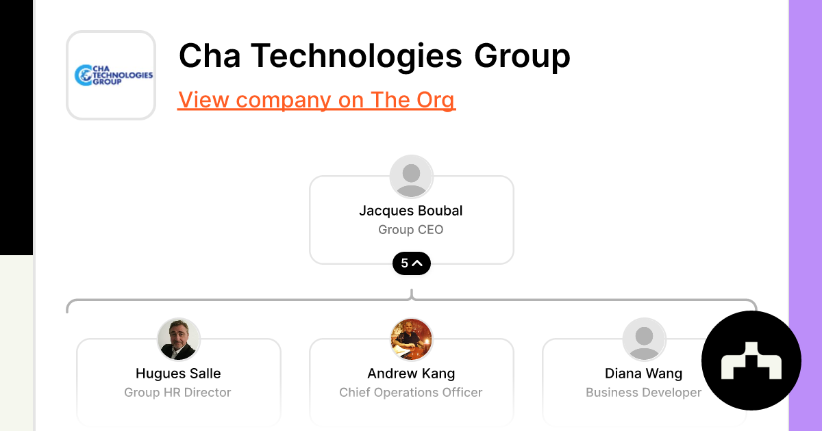 Cha Technologies Group Org Chart Teams Culture Jobs The Org