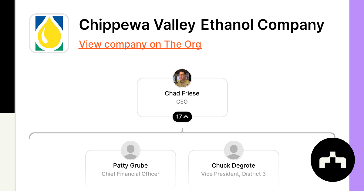 Chippewa Valley Ethanol Company Org Chart Teams Culture Jobs