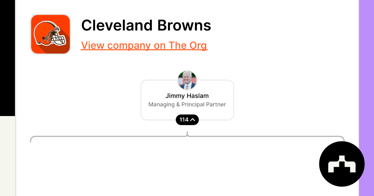 Cleveland Browns - Org Chart, Teams, Culture & Jobs