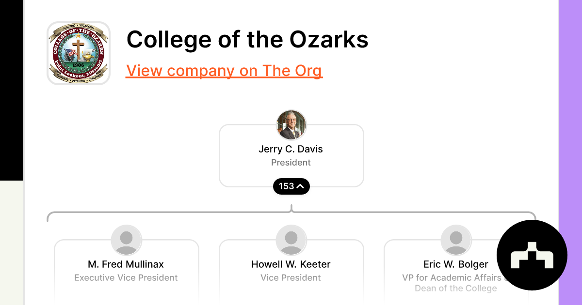 Org?data=JTdCJTIybmFtZSUyMiUzQSUyMkNvbGxlZ2UlMjBvZiUyMHRoZSUyME96YXJrcyUyMiUyQyUyMmltYWdlU3JjJTIyJTNBJTIyaHR0cHMlM0ElMkYlMkZjZG4udGhlb3JnLmNvbSUyRjFhNzUwN2I3LWY2MDgtNDA2Ni1iMGE2LWJiYjRjNzA4ZjNjMV9zbWFsbC5qcGclMjIlMkMlMjJwZW9wbGUlMjIlM0ElNUIlN0IlMjJuYW1lJTIyJTNBJTIySmVycnklMjBDLiUyMERhdmlzJTIyJTJDJTIydGl0bGUlMjIlM0ElMjJQcmVzaWRlbnQlMjIlMkMlMjJpbWFnZVNyYyUyMiUzQSUyMmh0dHBzJTNBJTJGJTJGY2RuLnRoZW9yZy5jb20lMkY1NTBlNTljMC04ODg0LTRiODEtYmM5ZC1mZjJlNTlkMjU0YjNfc21hbGwuanBnJTIyJTJDJTIyY2hpbGRDb3VudCUyMiUzQTE1MyU3RCUyQyU3QiUyMm5hbWUlMjIlM0ElMjJNLiUyMEZyZWQlMjBNdWxsaW5heCUyMiUyQyUyMnRpdGxlJTIyJTNBJTIyRXhlY3V0aXZlJTIwVmljZSUyMFByZXNpZGVudCUyMiUyQyUyMmltYWdlU3JjJTIyJTNBbnVsbCUyQyUyMmNoaWxkQ291bnQlMjIlM0FudWxsJTdEJTJDJTdCJTIybmFtZSUyMiUzQSUyMkhvd2VsbCUyMFcuJTIwS2VldGVyJTIyJTJDJTIydGl0bGUlMjIlM0ElMjJWaWNlJTIwUHJlc2lkZW50JTIyJTJDJTIyaW1hZ2VTcmMlMjIlM0FudWxsJTJDJTIyY2hpbGRDb3VudCUyMiUzQW51bGwlN0QlMkMlN0IlMjJuYW1lJTIyJTNBJTIyRXJpYyUyMFcuJTIwQm9sZ2VyJTIyJTJDJTIydGl0bGUlMjIlM0ElMjJWUCUyMGZvciUyMEFjYWRlbWljJTIwQWZmYWlycyUyMCUyNiUyMERlYW4lMjBvZiUyMHRoZSUyMENvbGxlZ2UlMjIlMkMlMjJpbWFnZVNyYyUyMiUzQW51bGwlMkMlMjJjaGlsZENvdW50JTIyJTNBbnVsbCU3RCU1RCU3RA==&slug=college Of The Ozarks