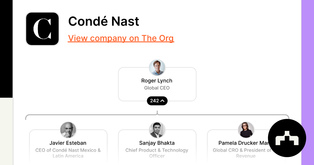 Condé Nast - Org Chart, Teams, Culture & Jobs