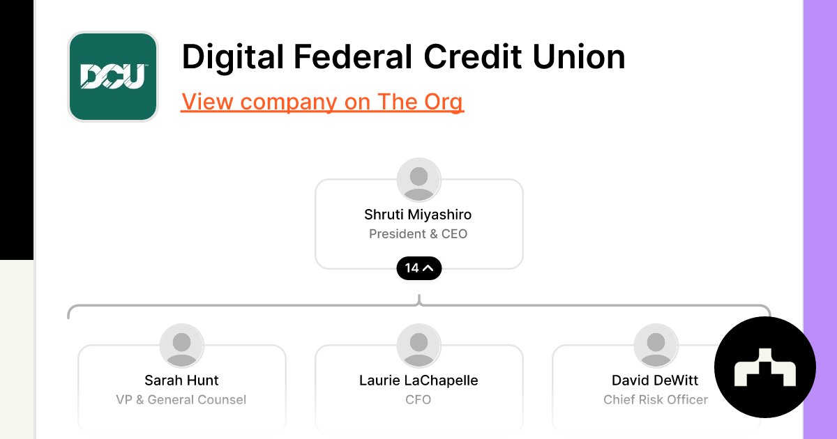 Digital Federal Credit Union Org Chart, Teams, Culture & Jobs The Org