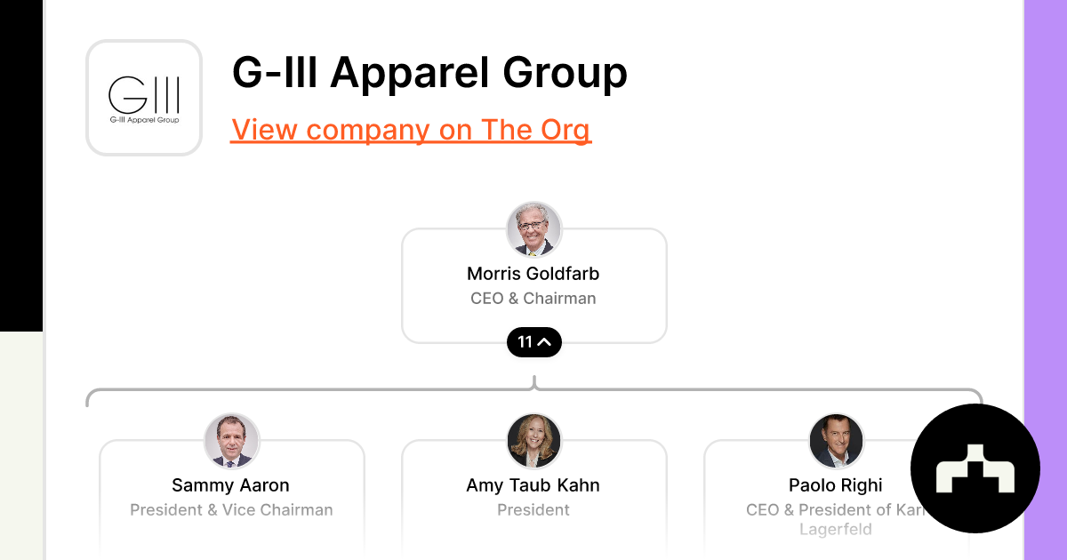 Leadership  G-III Apparel Group, Ltd.