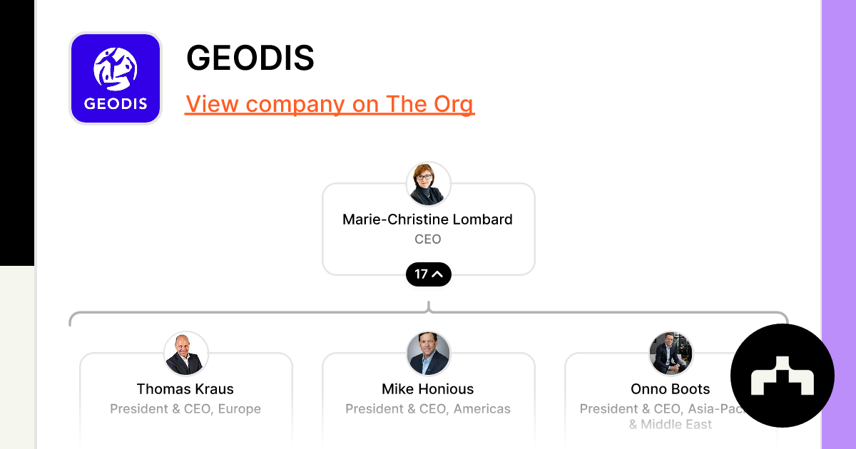 GEODIS - Org Chart, Teams, Culture & Jobs
