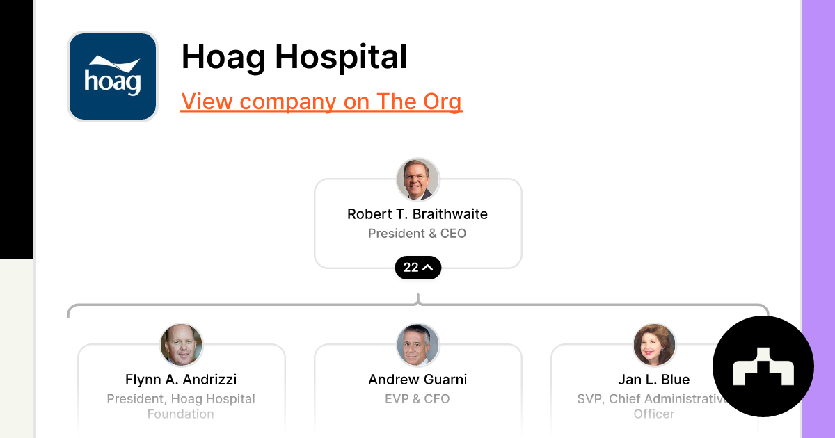 Hoag Hospital Org Chart, Teams, Culture & Jobs The Org