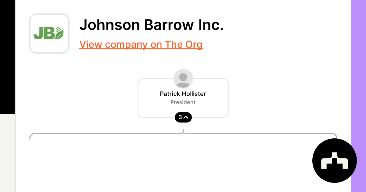 Johnson Barrow Inc. Org Chart Teams Culture Jobs The Org