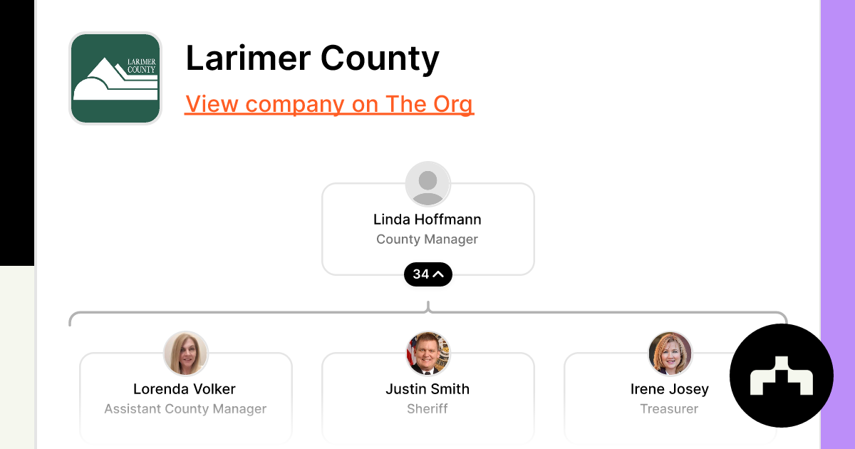 Larimer County Org Chart Teams Culture Jobs The Org