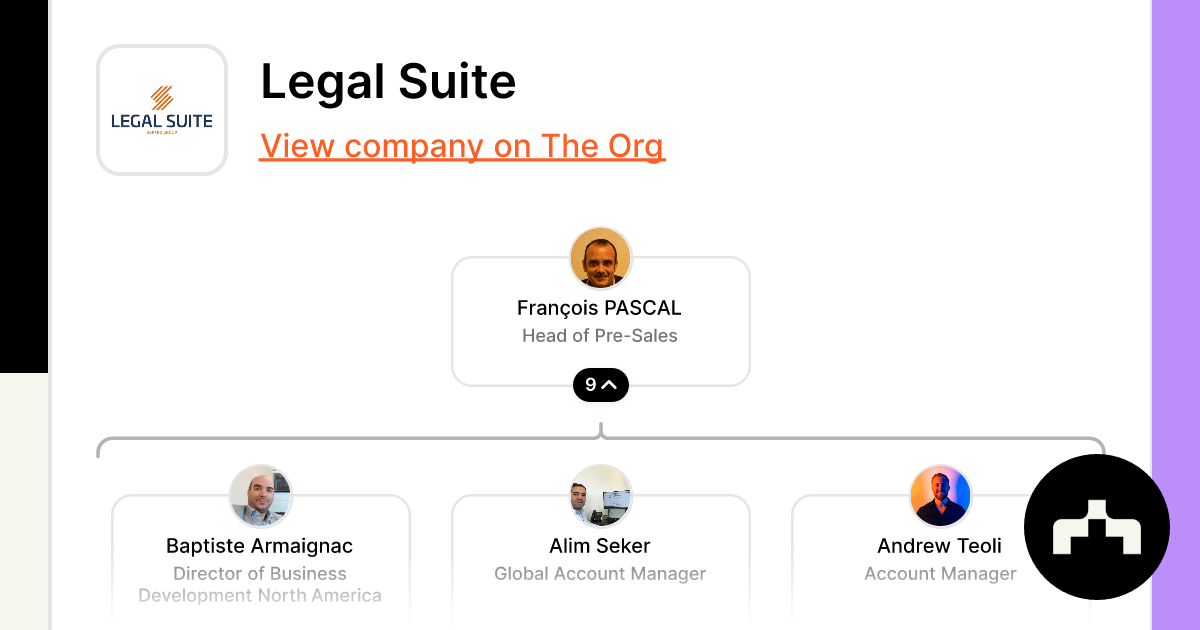 Legal Suite - Org Chart, Teams, Culture & Jobs | The Org