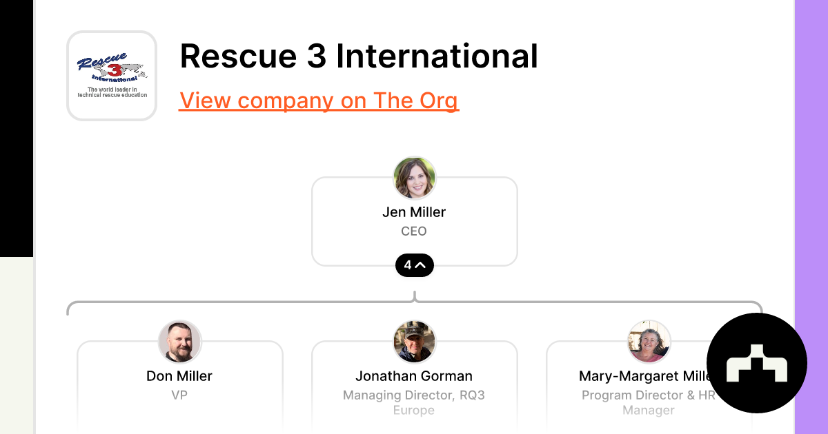 Rescue 3 International - Org Chart, Teams, Culture & Jobs