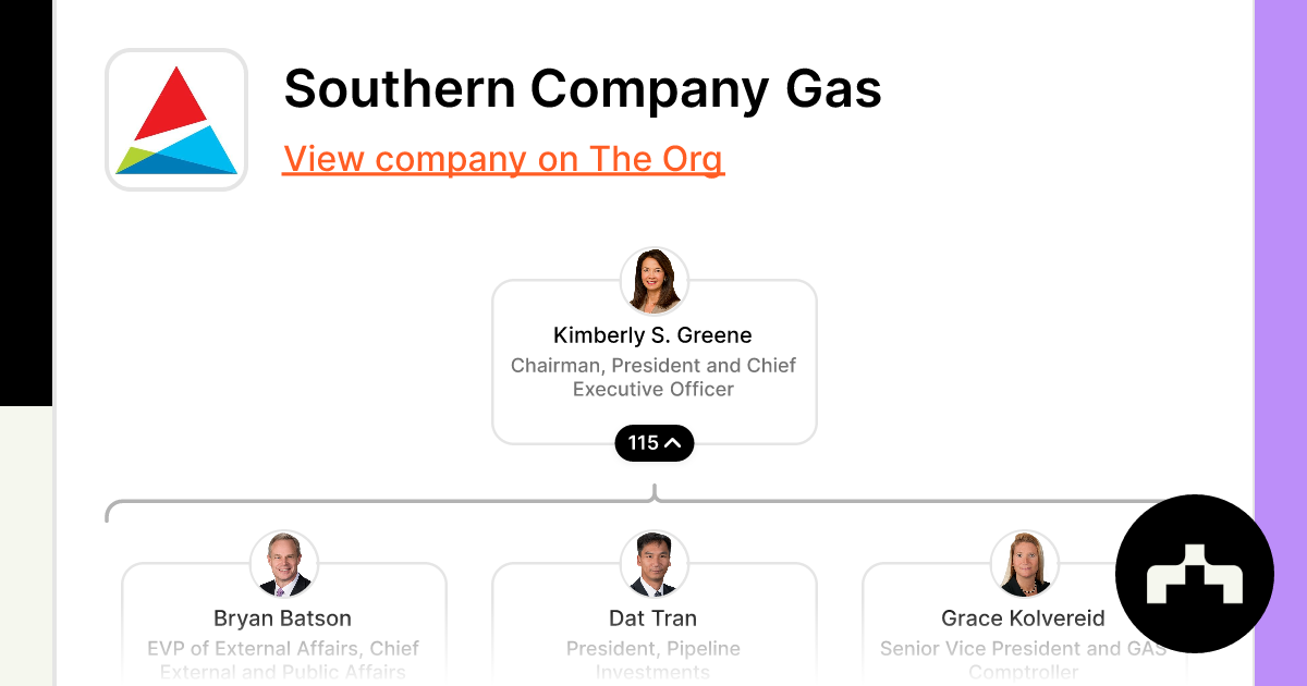 Southern Company Gas Org Chart Teams Culture Jobs The Org