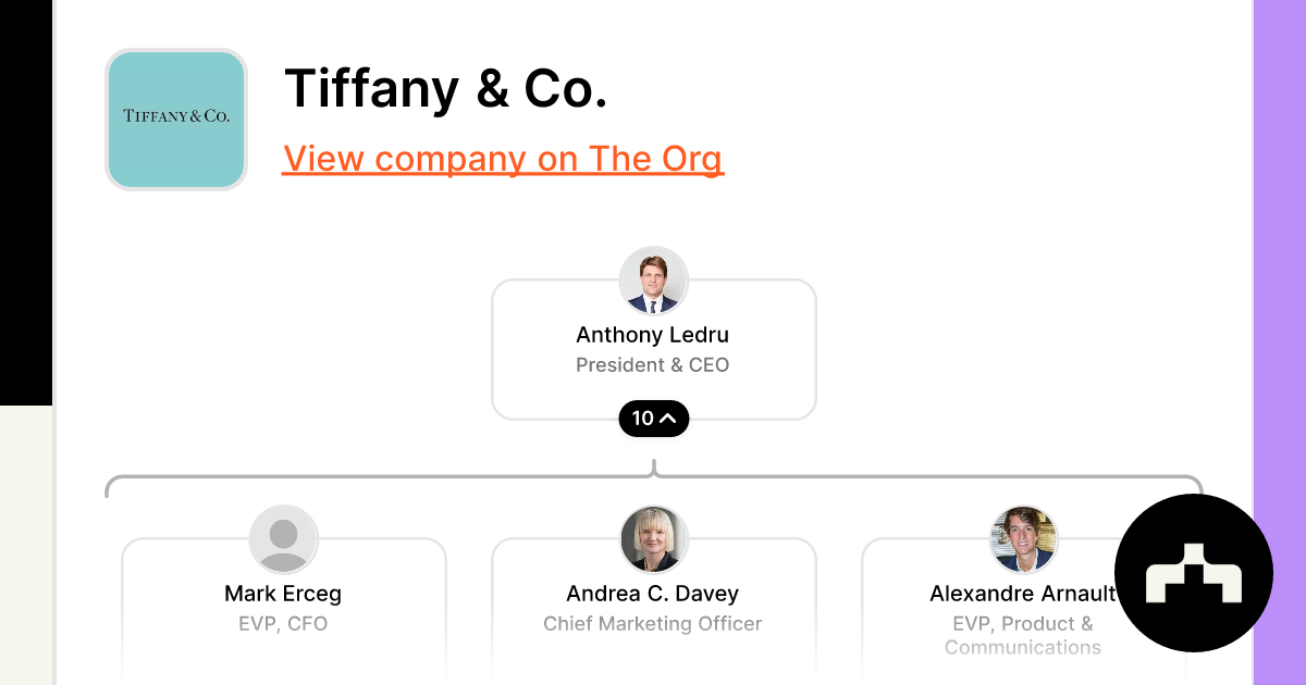 Tiffany & Co Executive Team