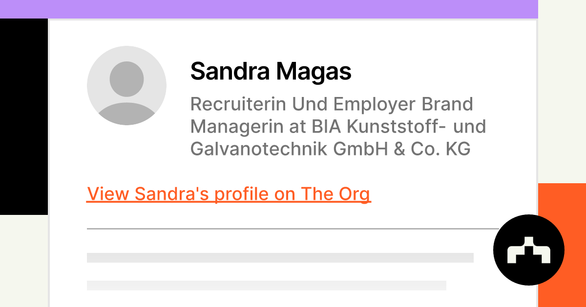 Sandra Magas Recruiterin Und Employer Brand Managerin At Bia Kunststoff Und Galvanotechnik 3010