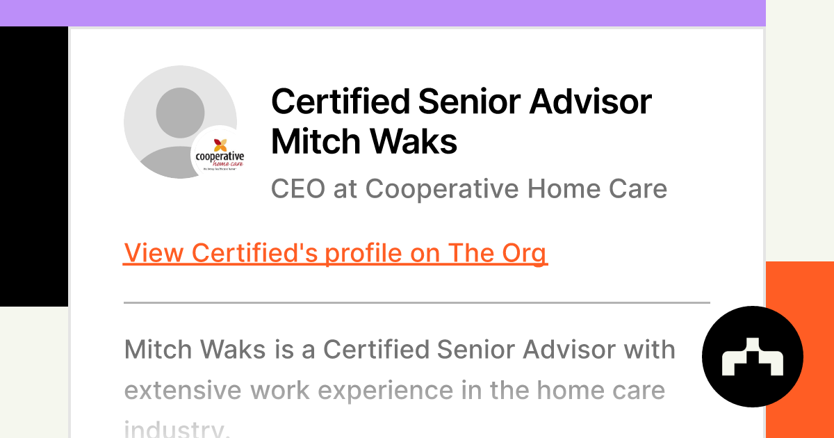 certified senior advisor logo