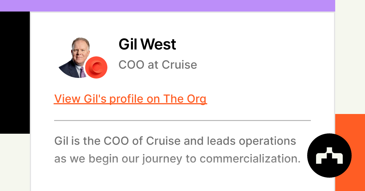 cruise gil west