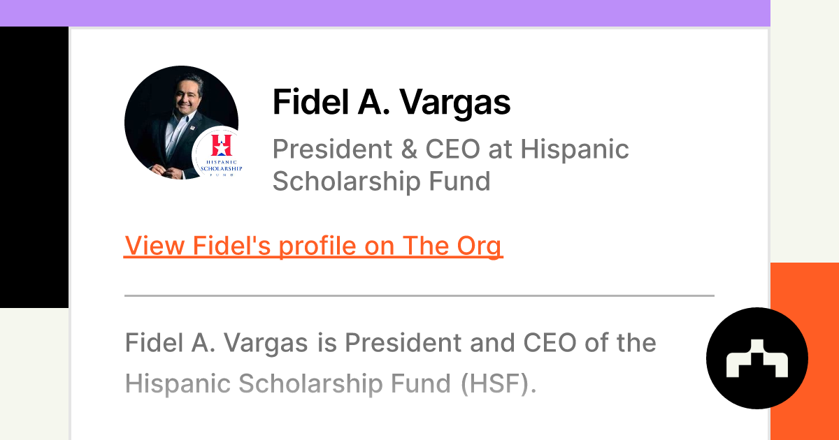 Hispanic Scholarship Fund: Partners