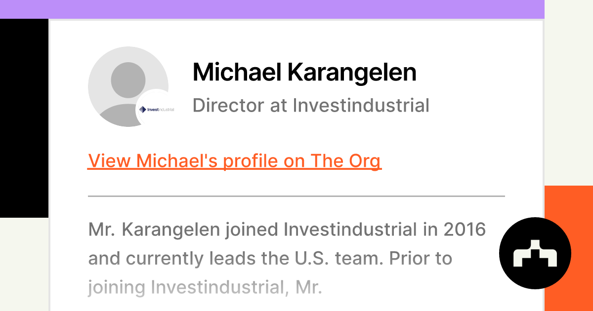 Michael Karangelen