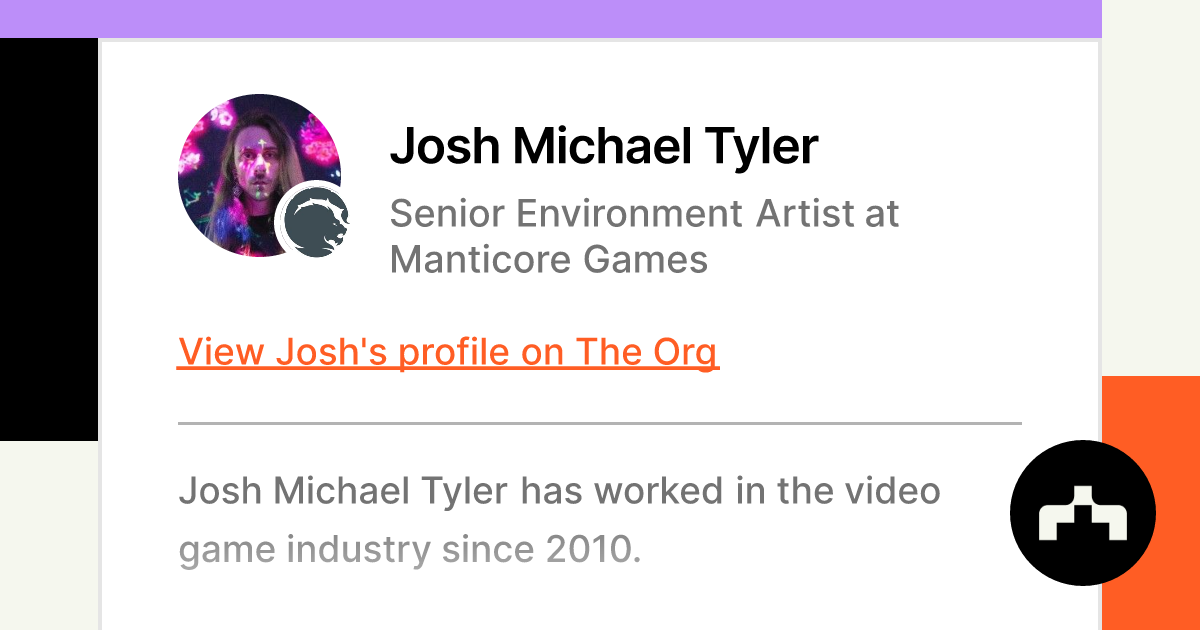 Josh Michael Tyler - Senior Environment Artist - ROBLOX: Korblox - Savage  General