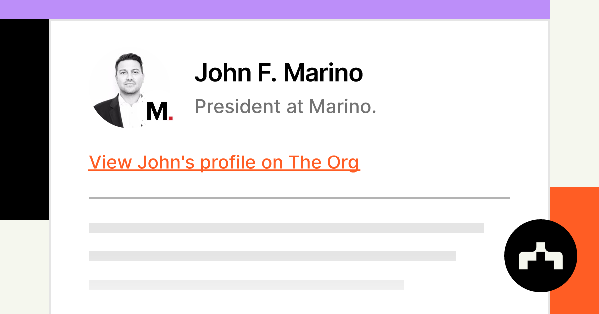 John F. Marino