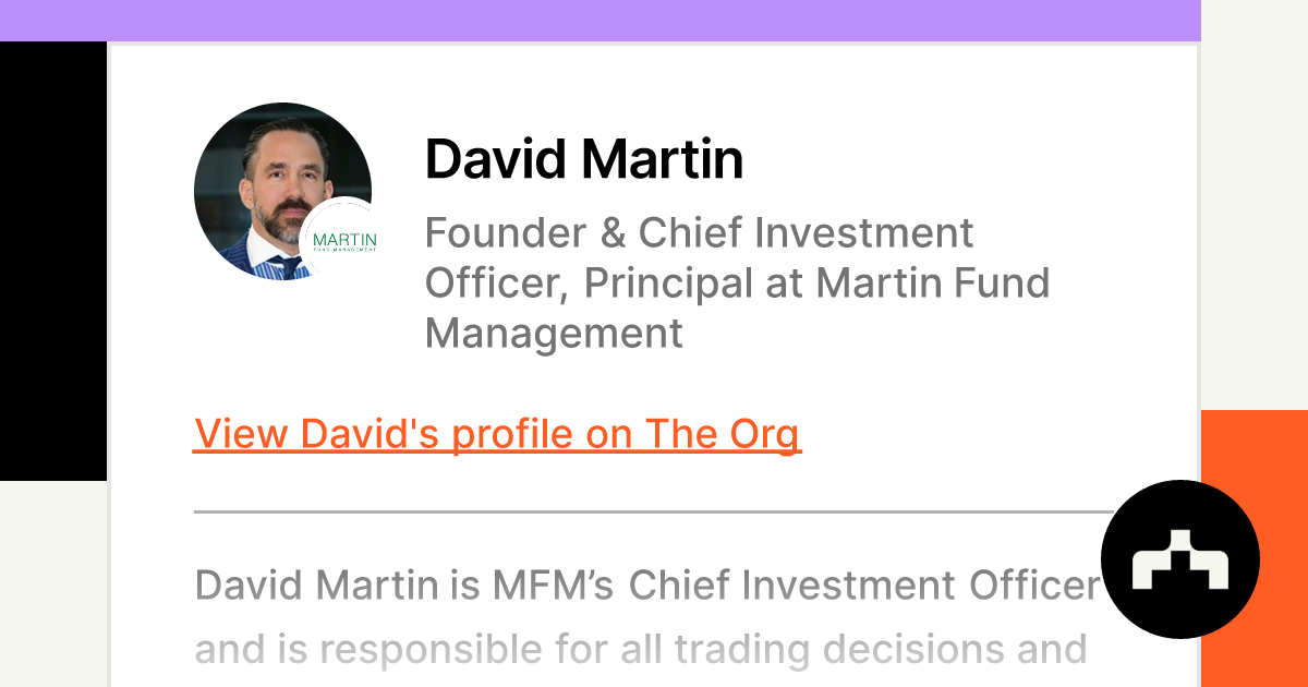David Martin - Founder @ Goalinn - Crunchbase Person Profile