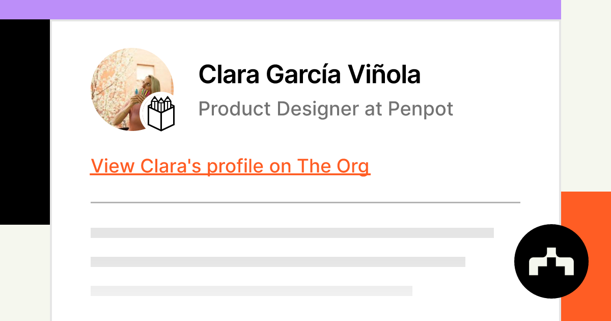 consenso Fuerza Llevar Clara García Viñola - Product Designer at Penpot | The Org