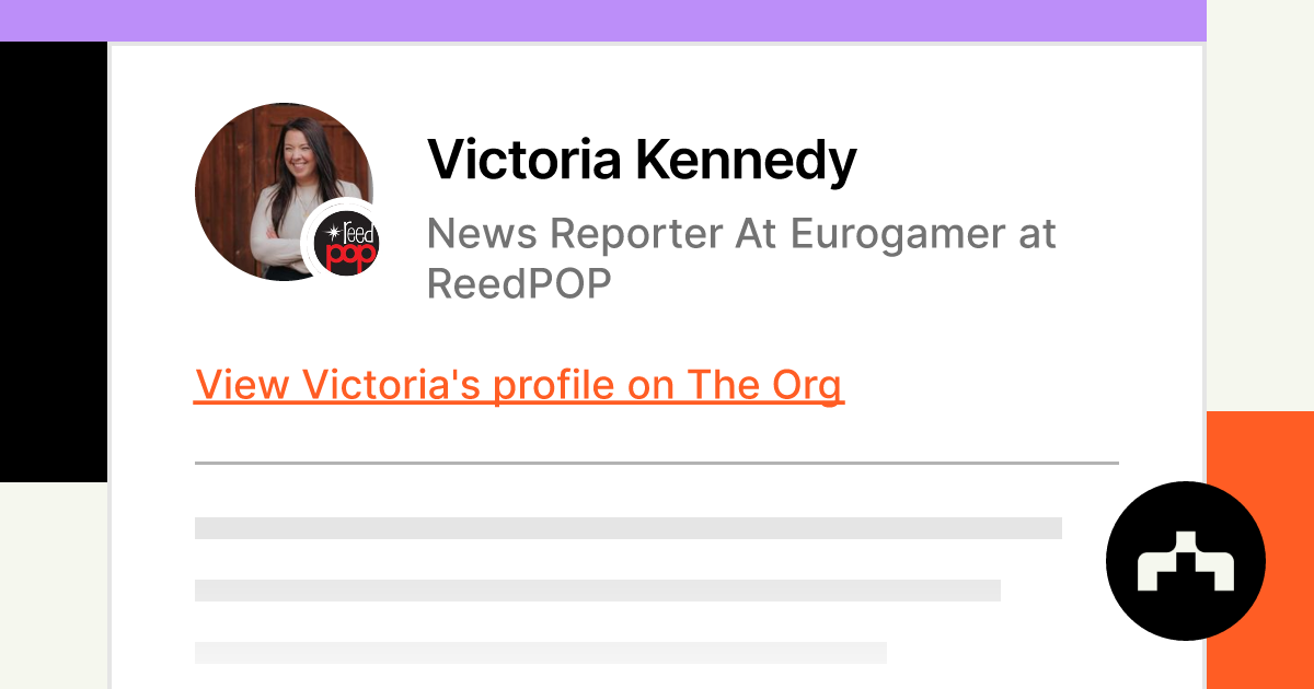 Victoria Kennedy joins Eurogamer as our news reporter