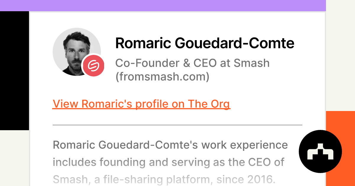 Lyon (central eastern France): Romaric Gouedard Comte, co founder of Smash,  file transfer service with no ads Stock Photo - Alamy