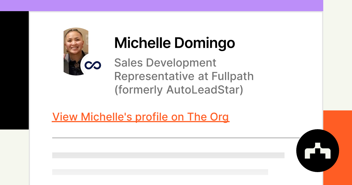 Michelle Domingo - Sales Development Representative at Fullpath ...