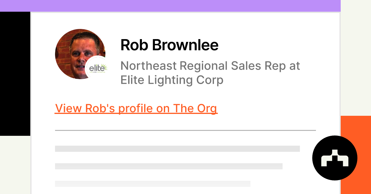 Rob Brownlee Northeast Regional S